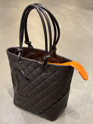 2005-2006 Chanel Cambon Ligne leather tote bag