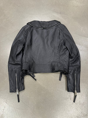 A/W 2007 Dsquared2 full zipper leather jacket