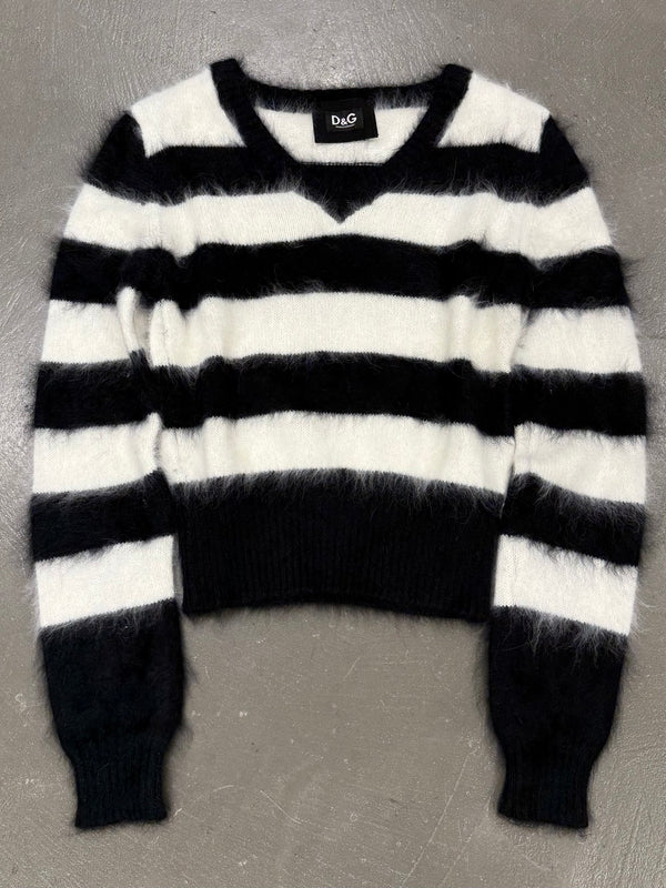 2000s Dolce & Gabbana cachemire stripe sweater