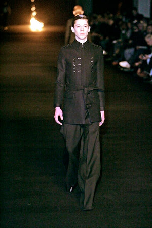 A/W2006 Dior by Hedi Slimane runway military coat