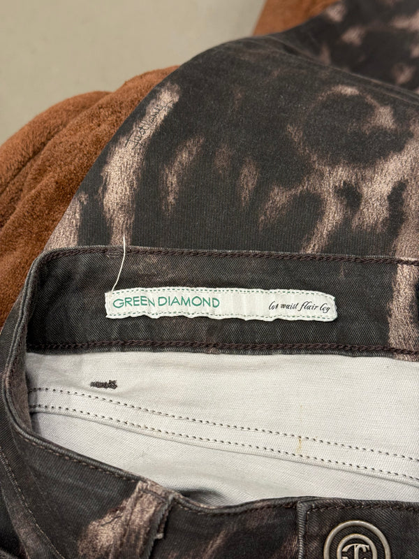 2000s Cavalli print pants
