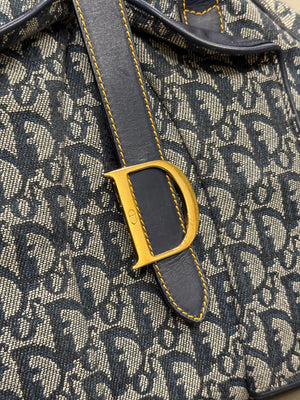 2000s Dior by Galliano bowling monogram bag