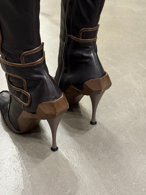 A/W2008 Celine runway high moto boots