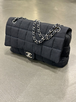 2002-2003 Chanel nylon Chocolate Bar bag