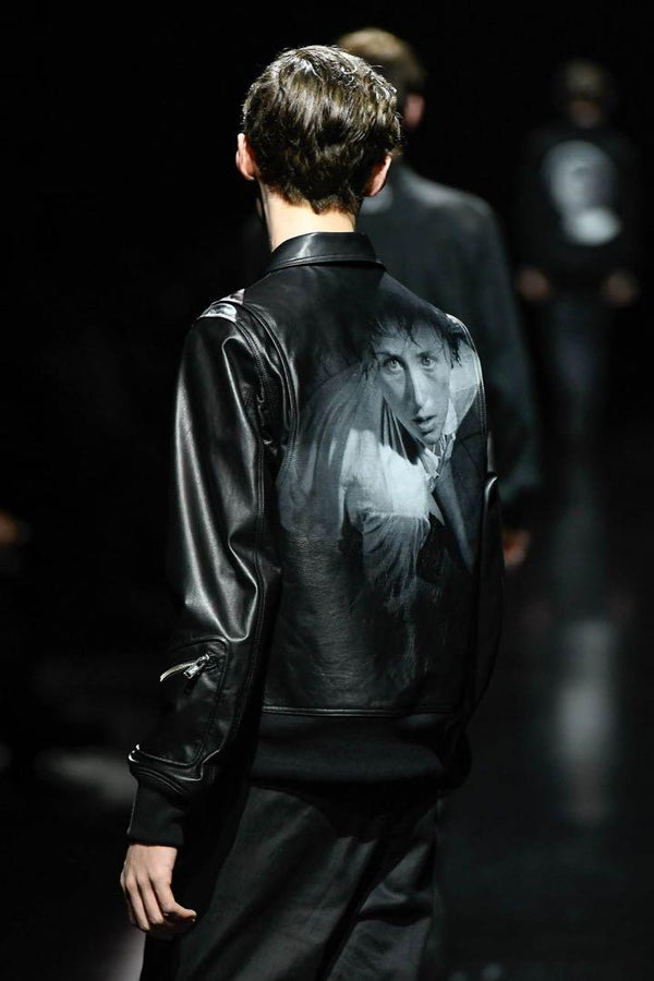 S/S2020 Undercover Cindy Sherman leather jacket
