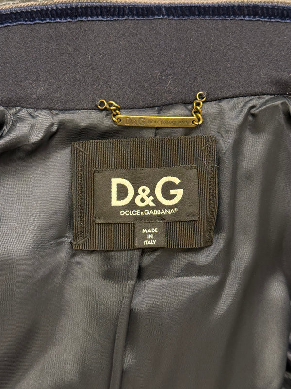 A/W2009 Dolce & Gabbana napoleon military officer jacket