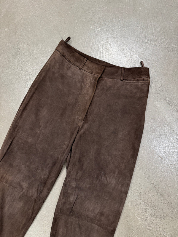 F/W2002 Yves Saint Laurent by Tom Ford bow tie leather short trousers