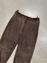 Load image into Gallery viewer, F/W2002 Yves Saint Laurent by Tom Ford bow tie leather short trousers
