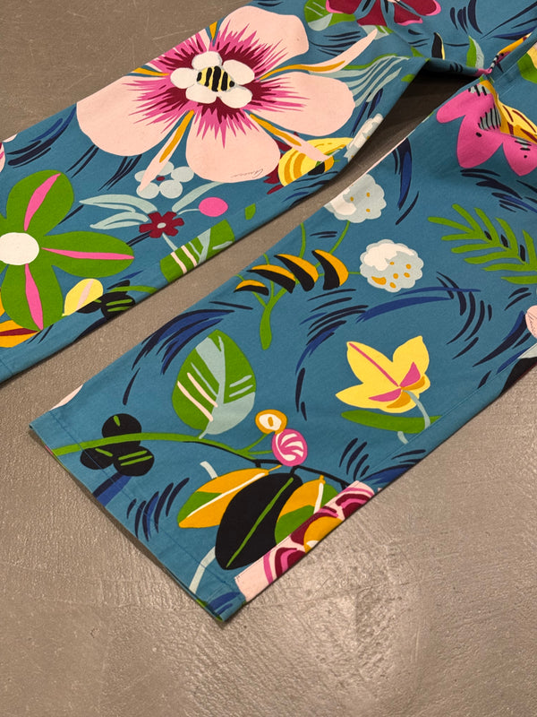 S/S1999 Gucci floral print trousers