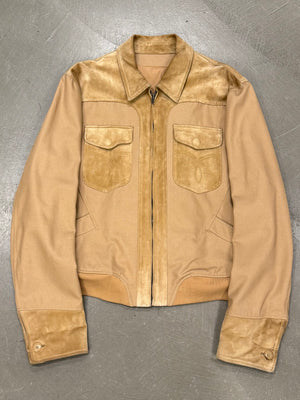 S/S2004 Gucci by Tom Ford western suede jacket