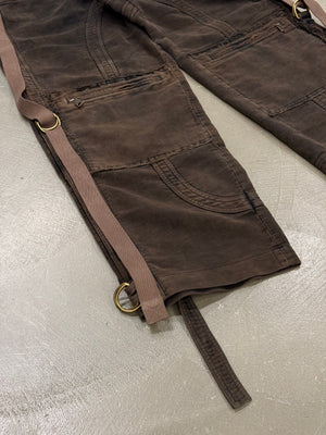 A/W2023 Dolce & Gabbana bondage paracadute cargo pants