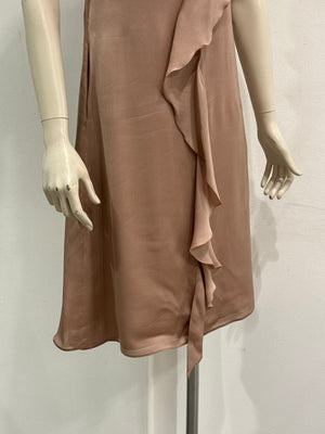 2008 Giorgio Armani ruffle sleeveless mini dress