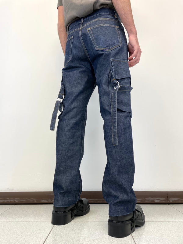 AW2004 Helmut Lang bondage cargo denim