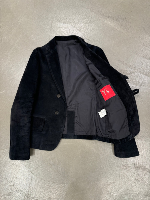 2000s Y’s by Yohji Yamamoto pig leather blazer
