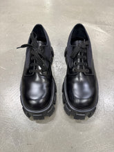Load image into Gallery viewer, 2023 Prada monolith leather/Nylon derby shoes
