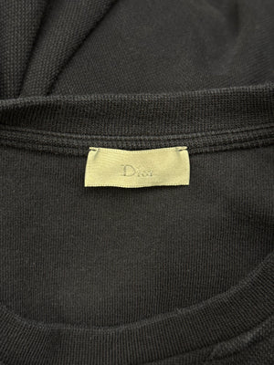 2000s Dior by Hedi Slimane bee pocket crewneck