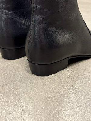 2020s Saint Laurent leather boots
