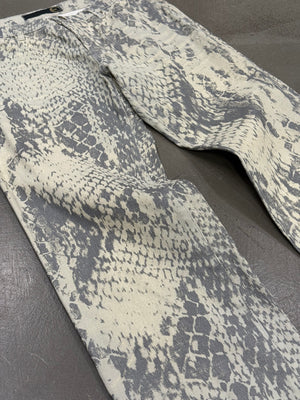 2000s Cavalli print pants