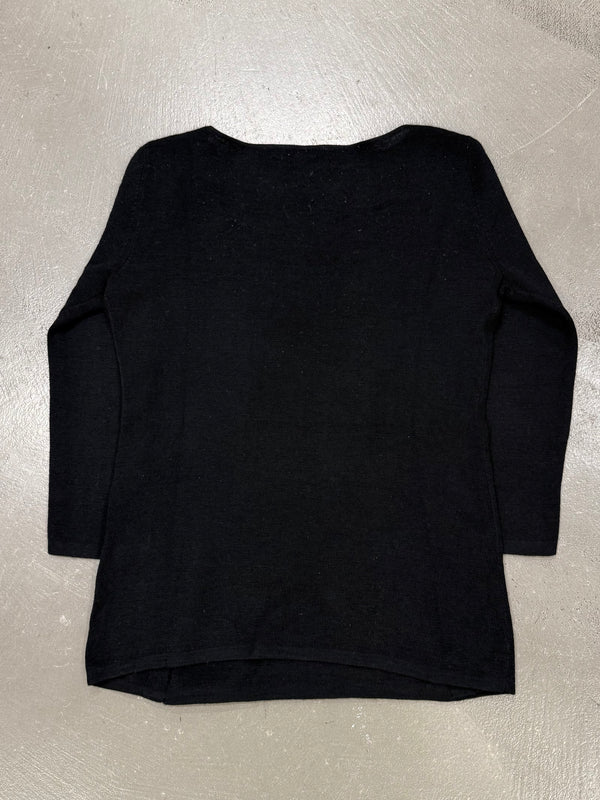 2000s Versace bondage straps knit