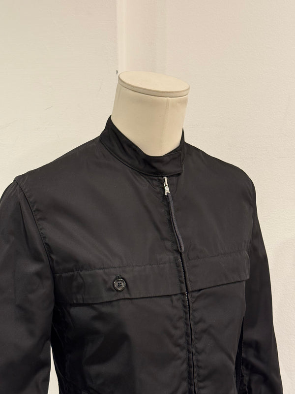 1999 Prada technical zip up jacket with hidden purse
