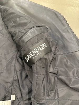 F/W 2010 Balmain perfecto horse leather jacket by Decarnin