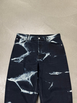 A/W2022 Dries Van Noten acid electric pants