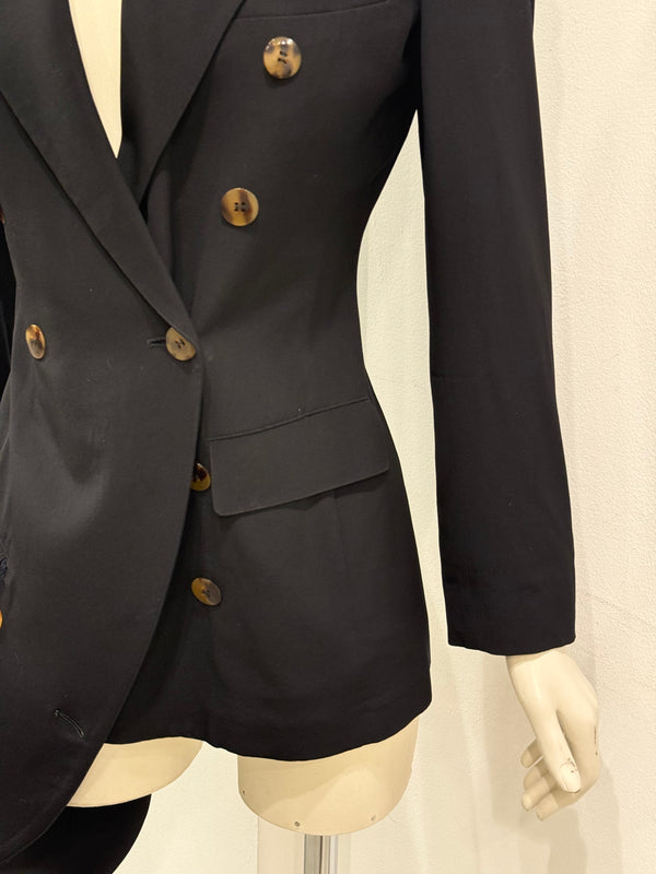 2000s Jean Paul Gaultier deconstructed tailored blazer