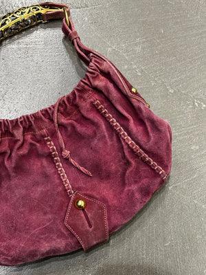 2000’s Yves Saint Laurent Mombasa bag with Sculptural Horn Handle