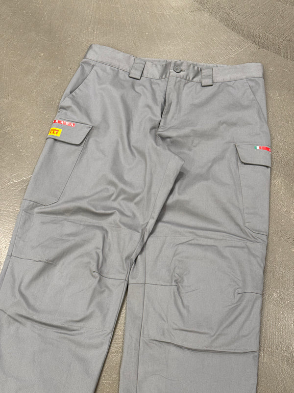 2023 Prada Luna Rossa technical pants with reinforced knees