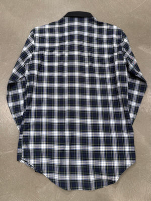 F/W2005 Dior by Hedi Slimane “fireworks” runway plaid shirt