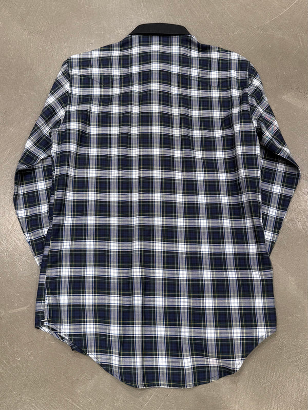 F/W2005 Dior by Hedi Slimane “fireworks” runway plaid shirt