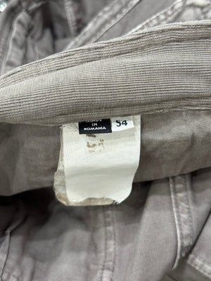 2000s Dolce & Gabbana multi pocket washed cargo pants