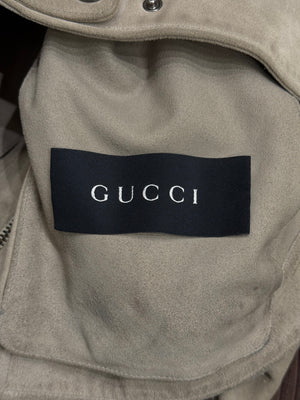 A/W2004 Gucci by Tom Ford biker leather jacket