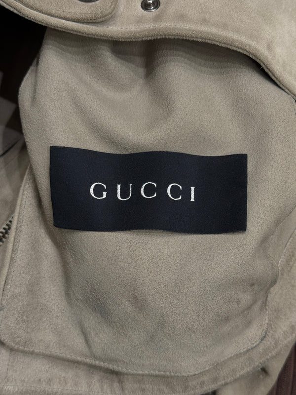 A/W2004 Gucci by Tom Ford biker leather jacket