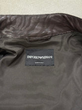 Load image into Gallery viewer, 2014 Emporio Armani camo leather jacket
