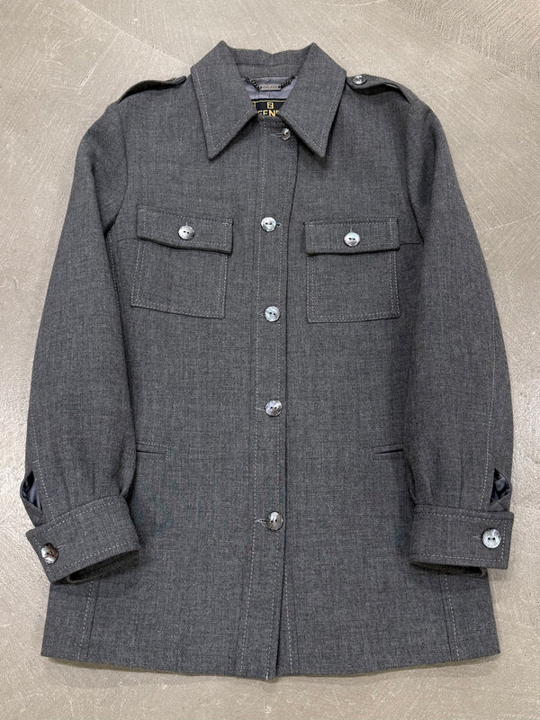 2000s Fendi military jacket