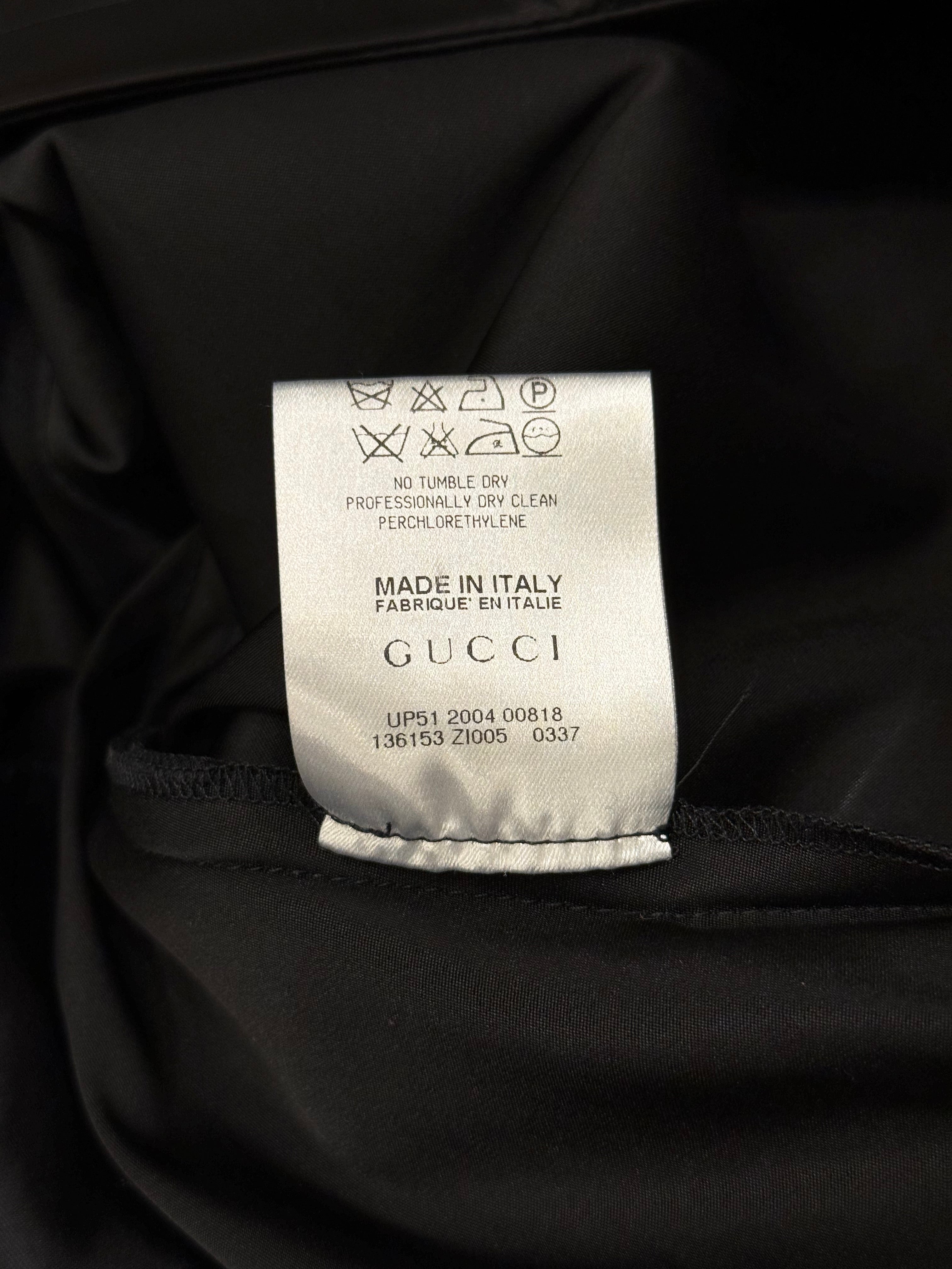 2004 Gucci by Tom Ford midi skirt