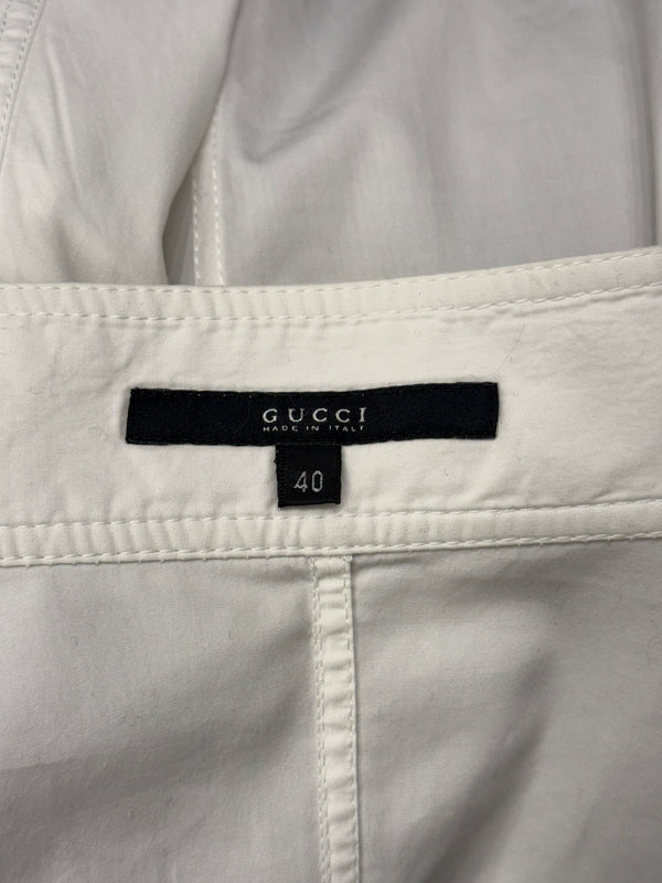 2003 Gucci by Tom Ford bondage strap shirt