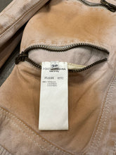 Load image into Gallery viewer, S/S 2003 Dolce &amp; Gabbana multi zipper rust stained leather jacket
