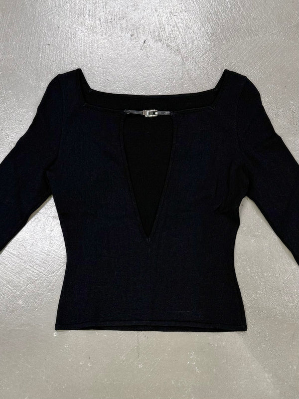 1998 Gucci by Tom Ford G-logo iconic runway top