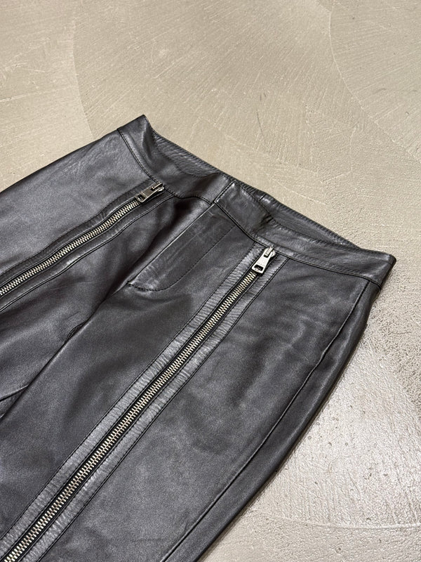 F/W 2001 Gucci By Tom Ford full zip leather pants