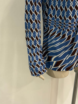 2019 Prada Psychedelic Argyle print set