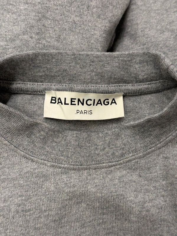 2016 Balenciaga deconstructed irregular t-shirt