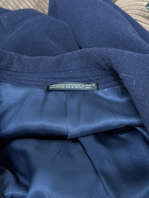 1990s Yohji Yamamoto long wool coat