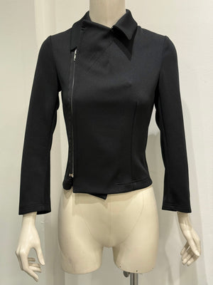 2011 Comme des Garçons wavy seam biker jacket