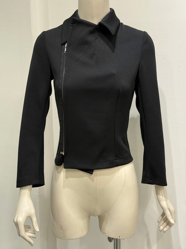 2011 Comme des Garçons wavy seam biker jacket