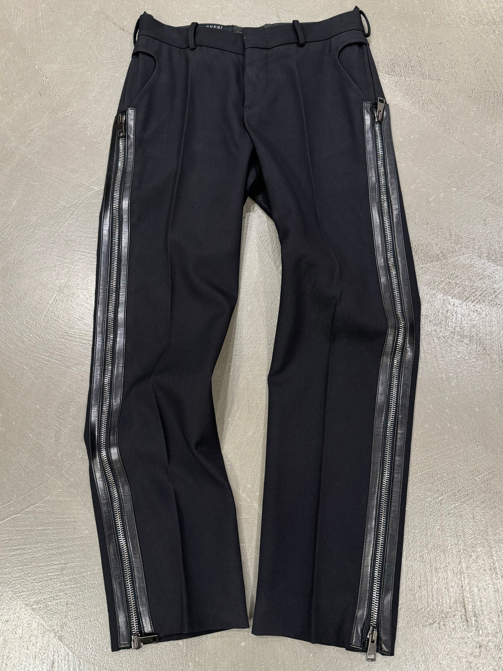 F/W 2001 Gucci by Tom Ford full zipper pants