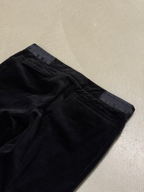 F/W2004 Gucci velvet flared pants
