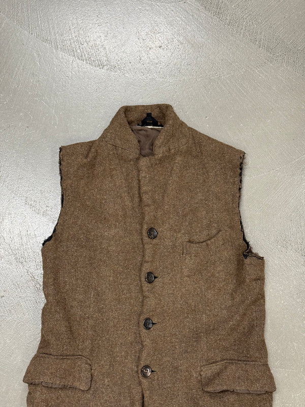 1990s Comme des Garçons wool vest