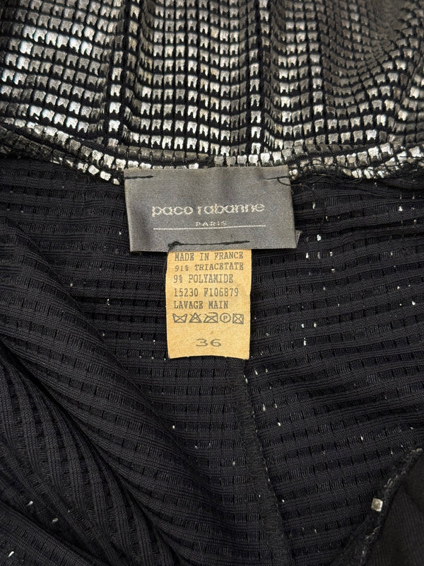 1990s Paco Rabanne iconic mini dress